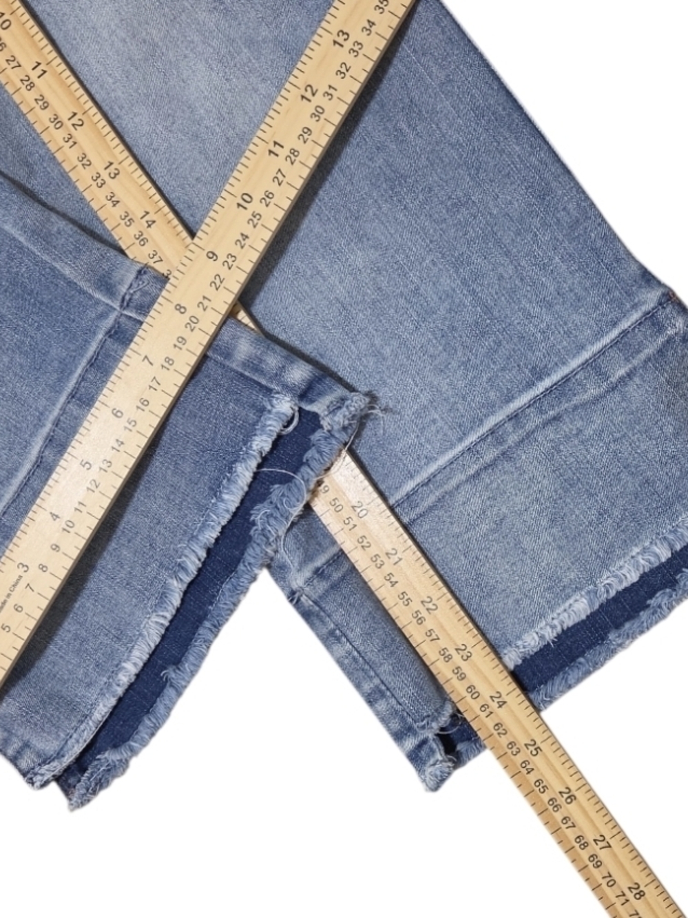 Democracy Medium Blue Denim Jeans with Faded Wash - Picture 5 of 13